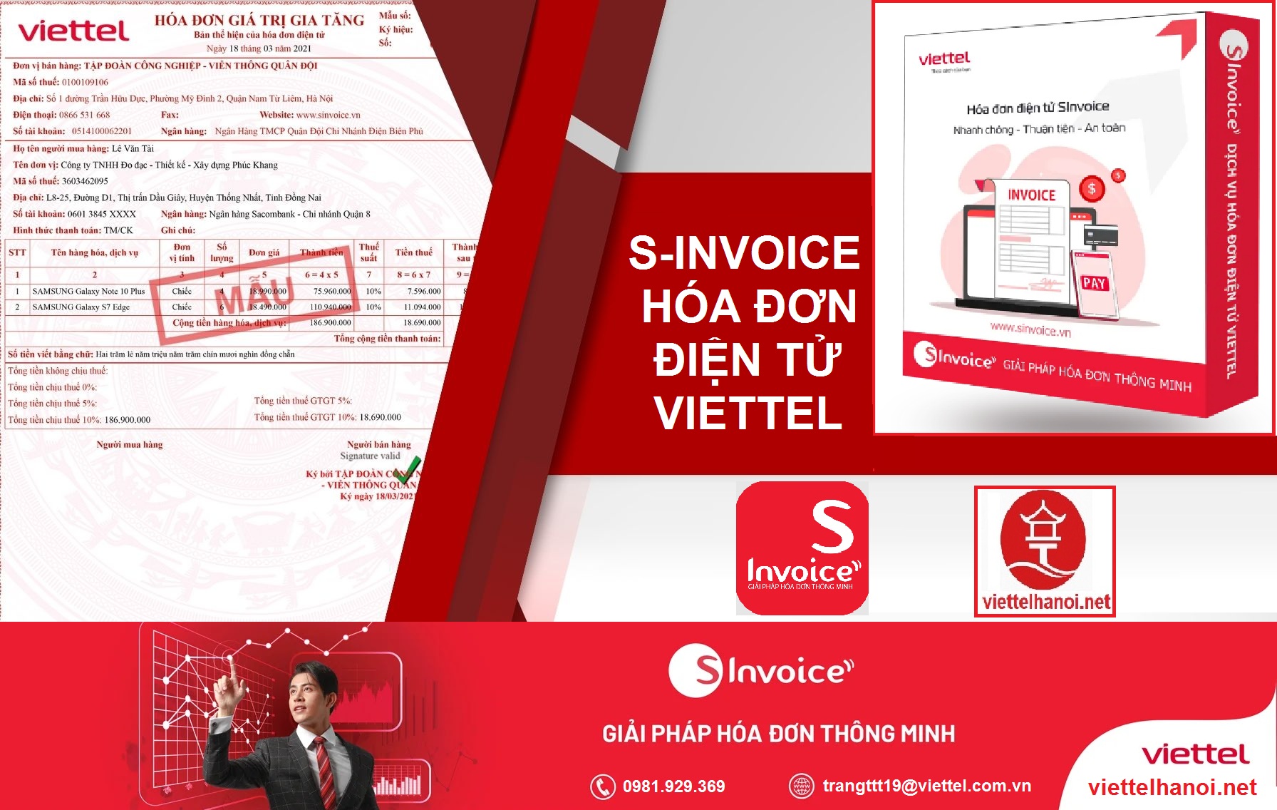 Hóa đơn điện tử Viettel S-Invoice